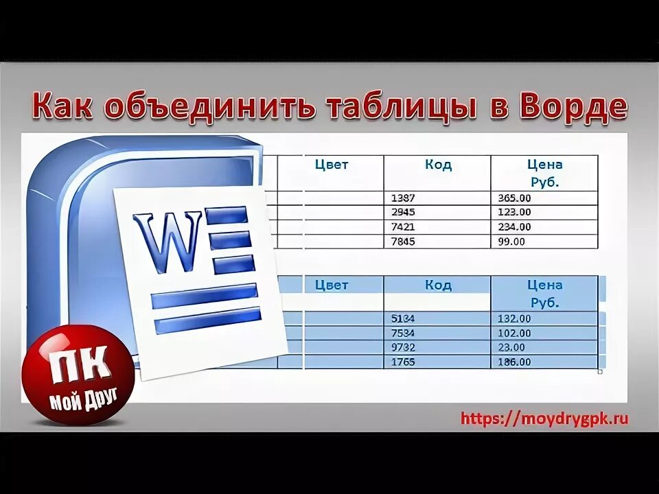 Как соединить 2 таблицы Картинки КАК РАЗОРВАТЬ ТАБЛИЦУ В WORD