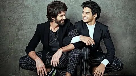 Ishaan khatter and shahid kapoor relation