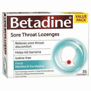 Golden throat lozenge