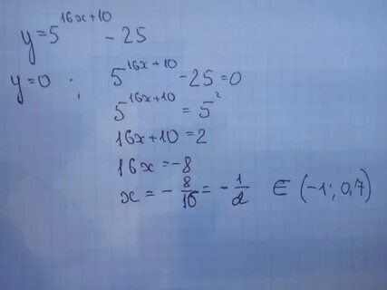 Найдите нули функции y 5x 2 5