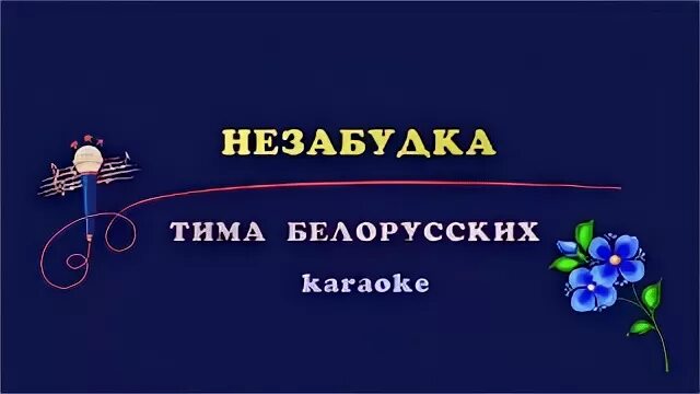 Незабудка минусовка. Незабудка караоке. Тима белорусских караоке. Незабудка Тима белорусских. Караоке белорусская.