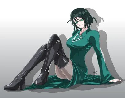 Fubuki sitting pretty by tomatostyles /r/OnePunchMan One-Punch Man.