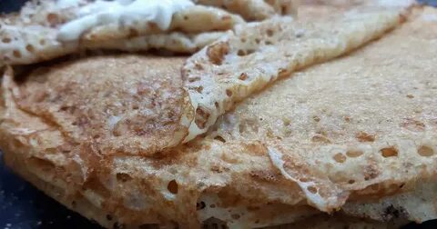 Блины на опаре с сухими дрожжами