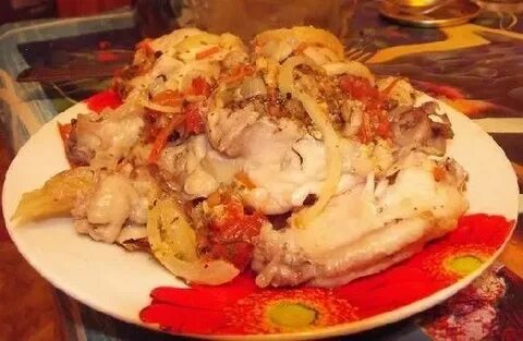 Курица с овощами в собственном соку