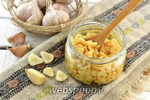 Жареный чеснок в масле на зиму