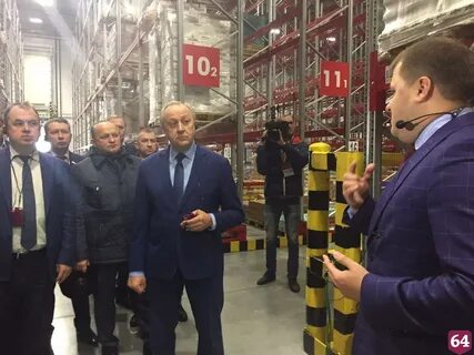 Открытие распределительного центра