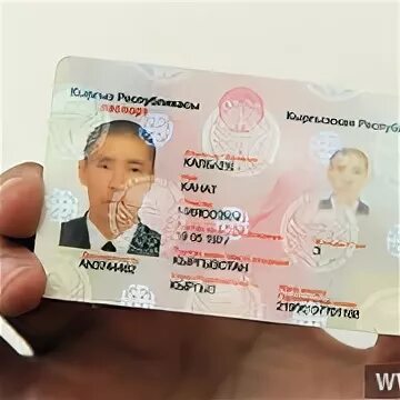 Фамилии киргизов. ID карта Киргизии.