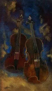 Two violins