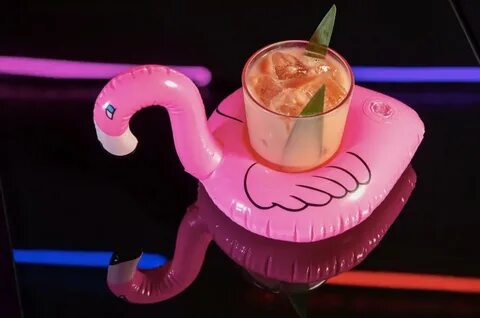 Neon monkey bar