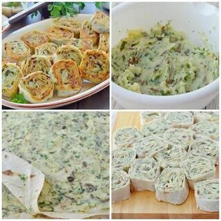 Рецепт рулета из лаваша с грибами