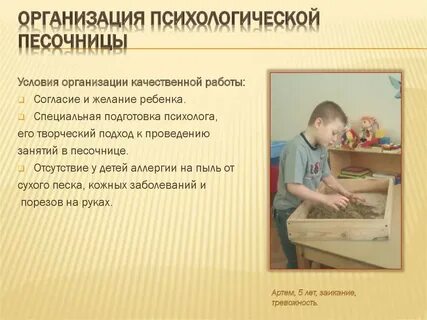 Песочный презентация