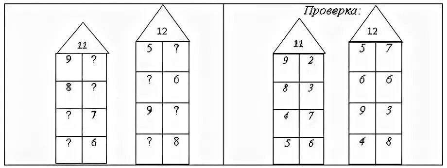 Карточки состав чисел 11 20 распечатать. Числовые домики состав числа 11. Состав числа 20 домики. Числовые домики второго десятка. Засели числа в домики для дошкольников.