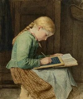 The sunday school walk by albert anker