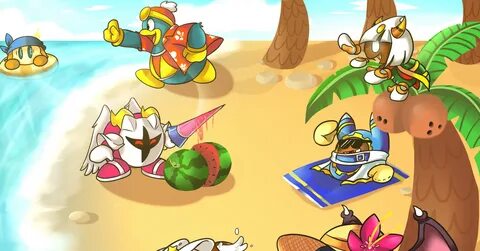 kirby,playa,E,galacta knight,rey dedede,meta knight,maglor,bandana dee,Tara...