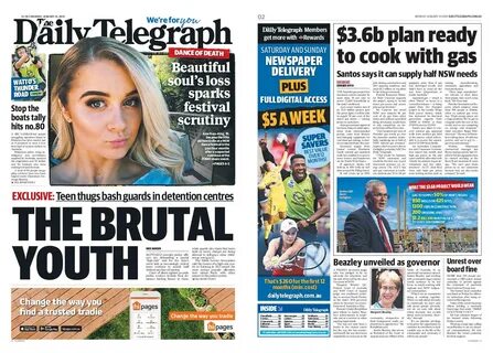 The Daily Telegraph (Sydney) - January 14, 2019.