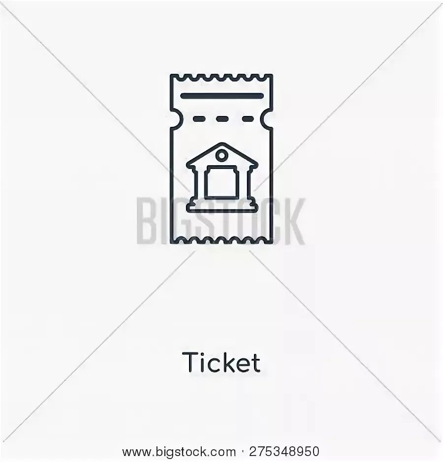 Ticket line. Ticket line