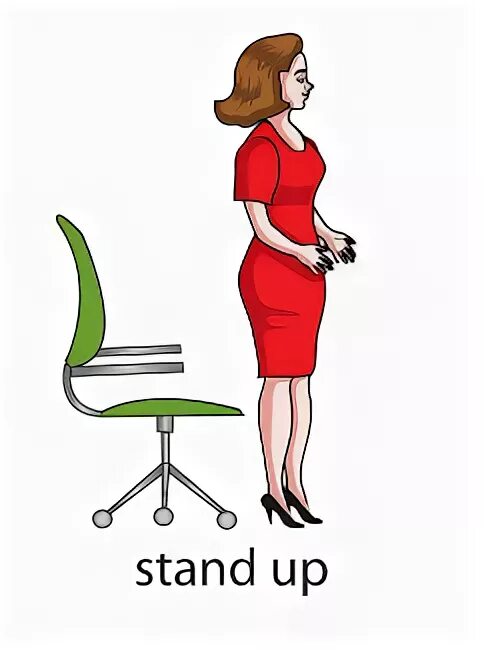 Keep up stand up. Stand stood. stand up flashcard. stand verb. to stand.