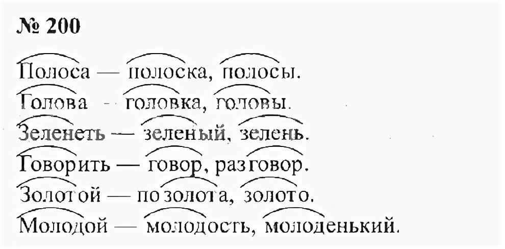 Упражнение 200
