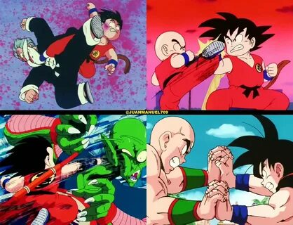 Battles in Dragon Ball. 