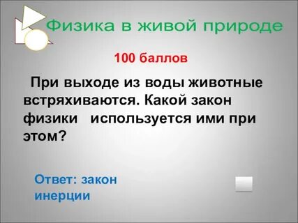 Законы природы физика