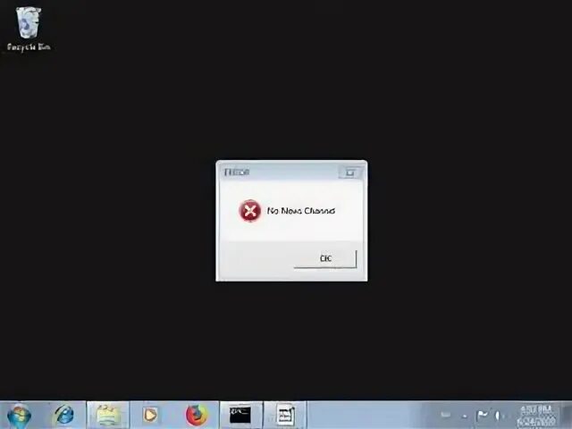 Final error. Final error