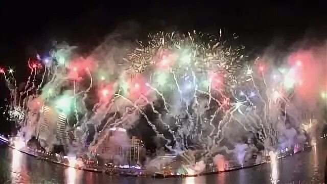 Firework chase. Firework chase