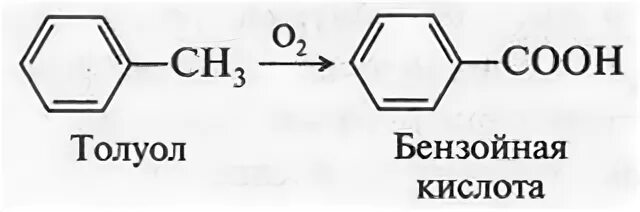 Бензойная кислота из толуола