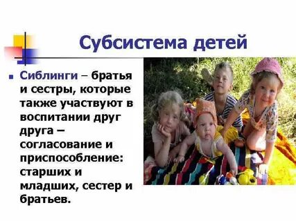 Сиблинг что это