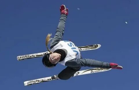 Лыжный спорт акробатика