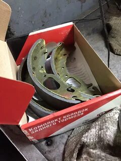Задние колодки приора