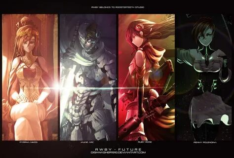 RWBY-Future by dishwasher1910 on DeviantArt Rwby Characters, Fantasy Charac...