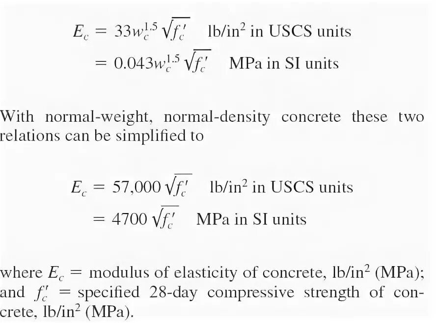 Elastic modulus. Young&#039;s modulus formula. bulk modulus formula. modulus of elasticity from concrete strength. modulus of elasticity became normal.