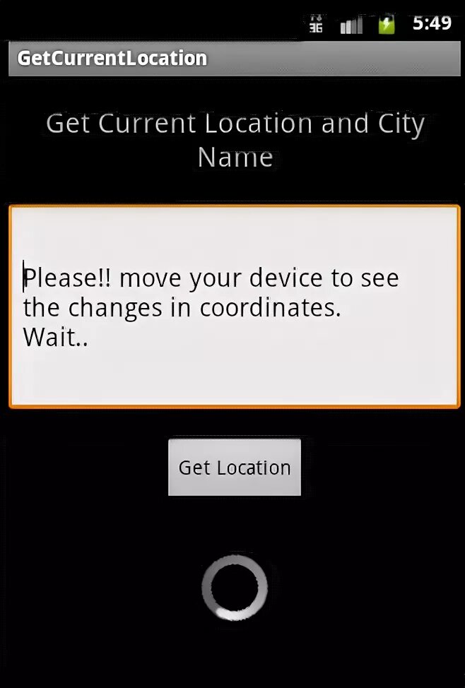 Get current. Get current