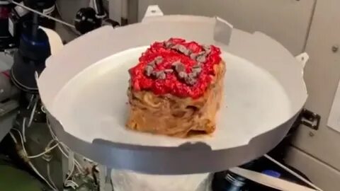 "Роскосмос": для возвращающегося на Землю экипажа "Союз МС-27" приготовили торт