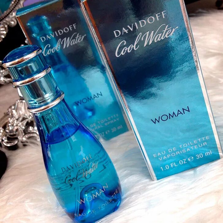 Туалетная вода DAVIDOFF COOL WATER WOMAN купить в интернет-магазине, цена Давидо