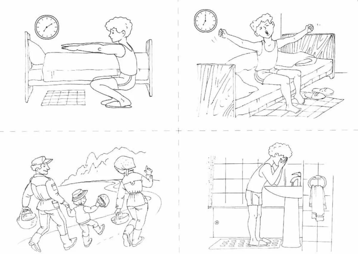 ceo people cartoon - Google'da Ara Daily activities, Daily routine activities, C