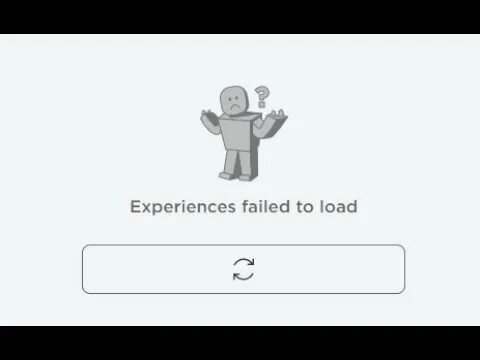 Experiences failed to load. Experiences failed to load РОБЛОКС что делать. Roblox experience failed to load image. Как переводится experiences failed to load.