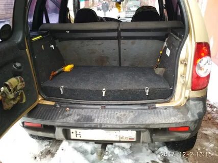 Задний багажник шевроле нива