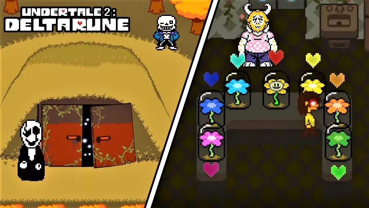 Undertale two players. Поверхность андертейл. undertale поверхность.