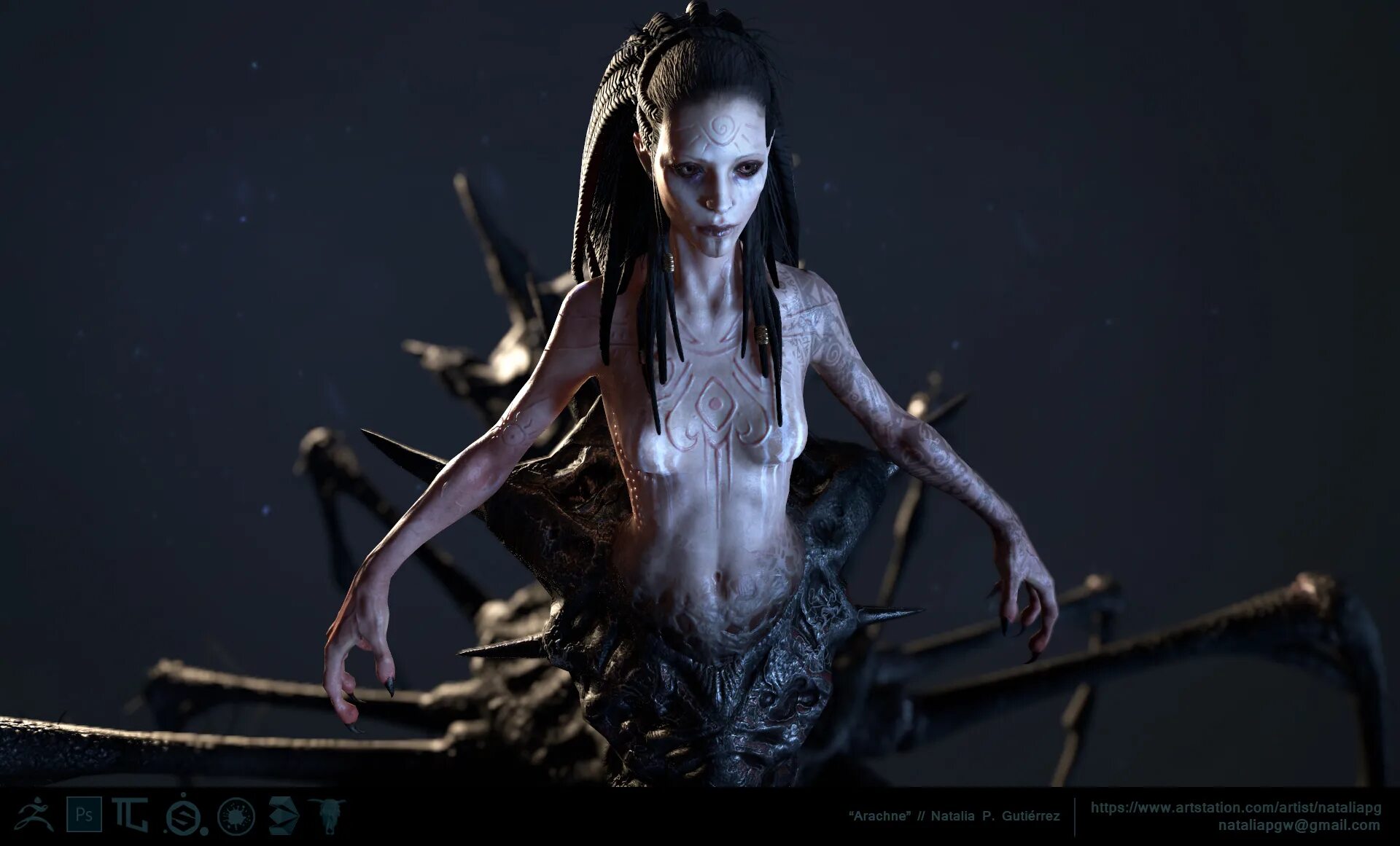 злоба ночной ткачихи. злоба ночной ткачихи. унголианта арахна. королева пауков арахна.