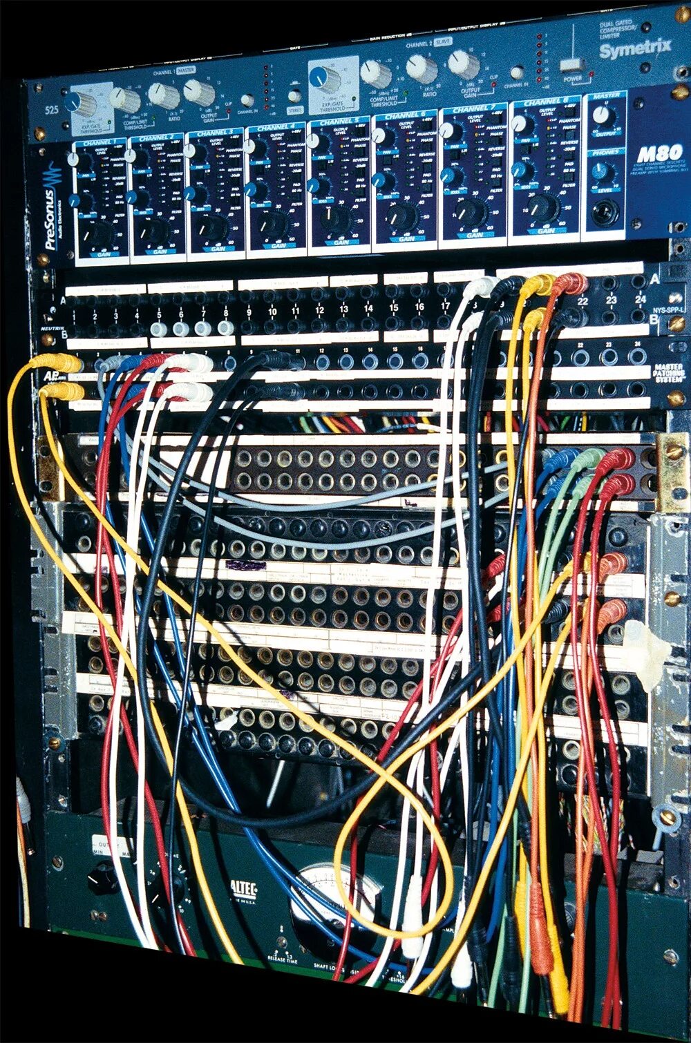 Orders panel. Патч панель в студии звукозаписи. patchbay. patch bay. neutrik 19&#039;&#039; patchbay panels.