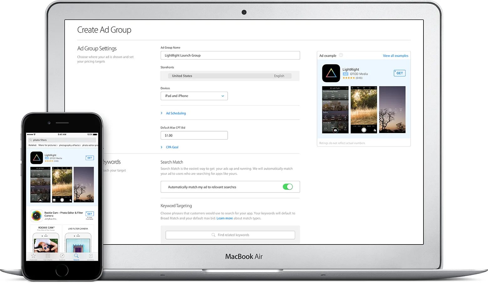 Поиск app. Macbook air реклама. приложения apple. apple search. apple search ads.