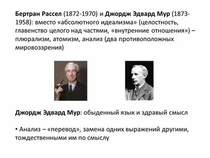Аналитическая философия рассела