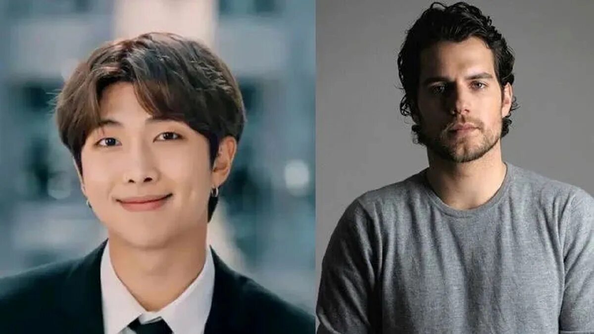 Shiningawards com most handsome bts member updated. Kim namjoon Henry Cavill.