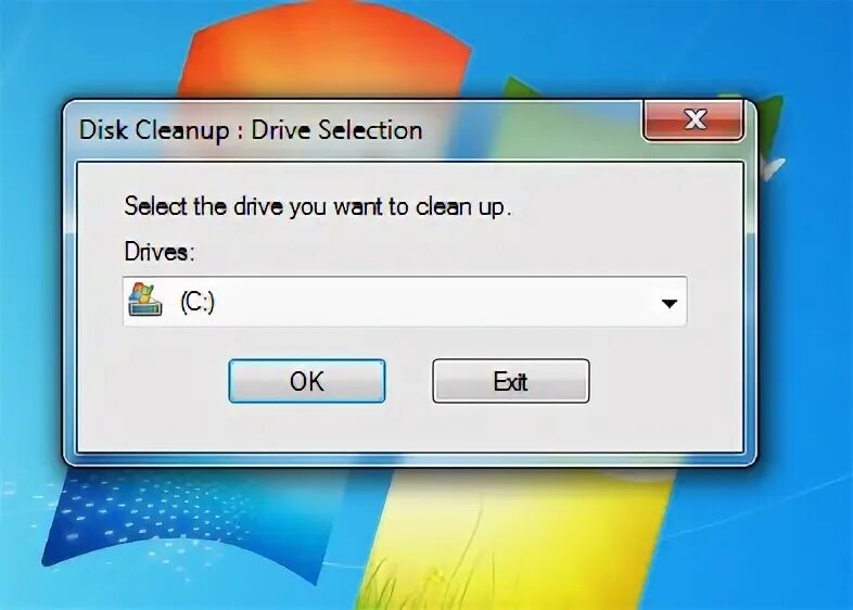 Drive selection. Drive selection