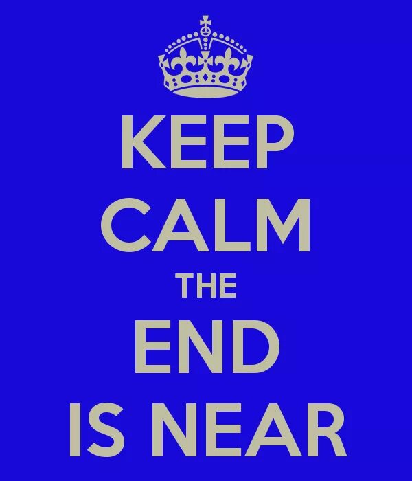 The end is near. Гомер the end is near. Симпсоны the end is near. The end is near картинка.