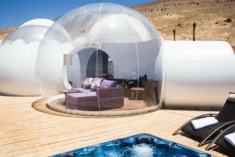 Bubble hotel camp