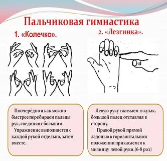 Основные движения моторики