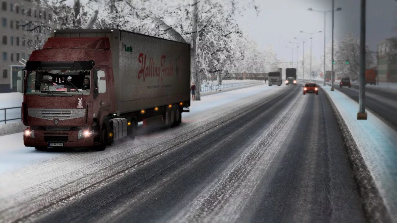 Евро трак симулятор зима. Euro truck simulator 2 россия зима. truck simulator зима. етс 2 зима.