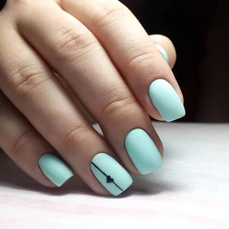 Гель-лак мятный дизайн фото Mint nails, Turquoise nails, Turquoise nail designs